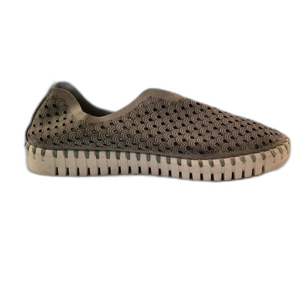 Gray Ilse Jacobsen Tulip Platform Loafers
